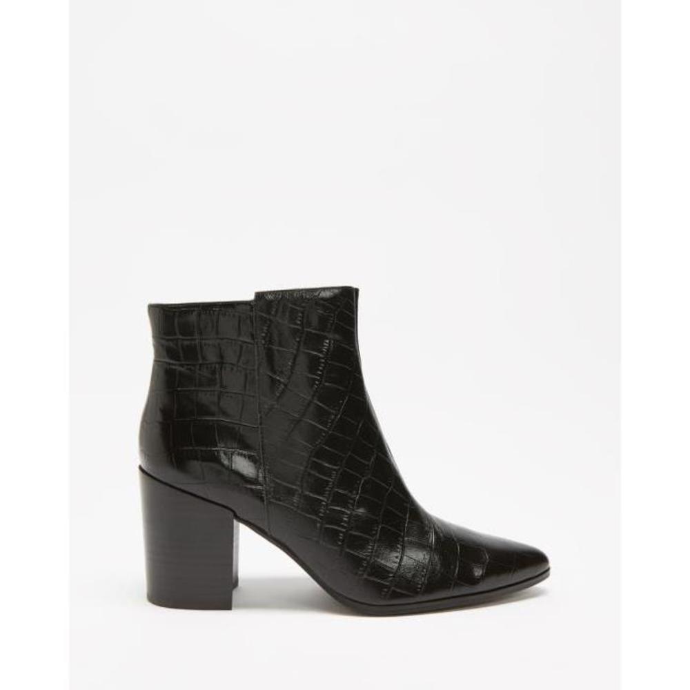 Atmos&amp;Here Alice Leather Ankle Boots AT049SH72GDV