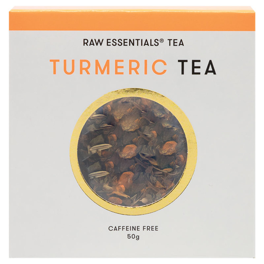로 에센셜 티 터머릭 50g, Raw Essentials Tea Turmeric 50g