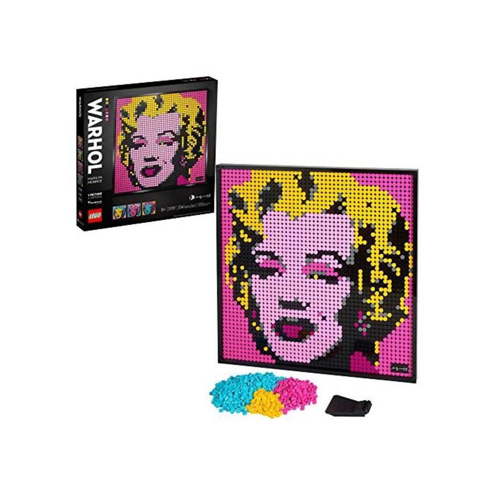 LEGO 레고 아트 Andy Warhol’s Marilyn Monroe 31197 Collectible 빌딩 Kit for Adults; an Excellent Gift for Adults to Make Stunning Wall 아트 at Home and Who Love 크레이티브 빌딩 (3,33 B0858FSQ3J