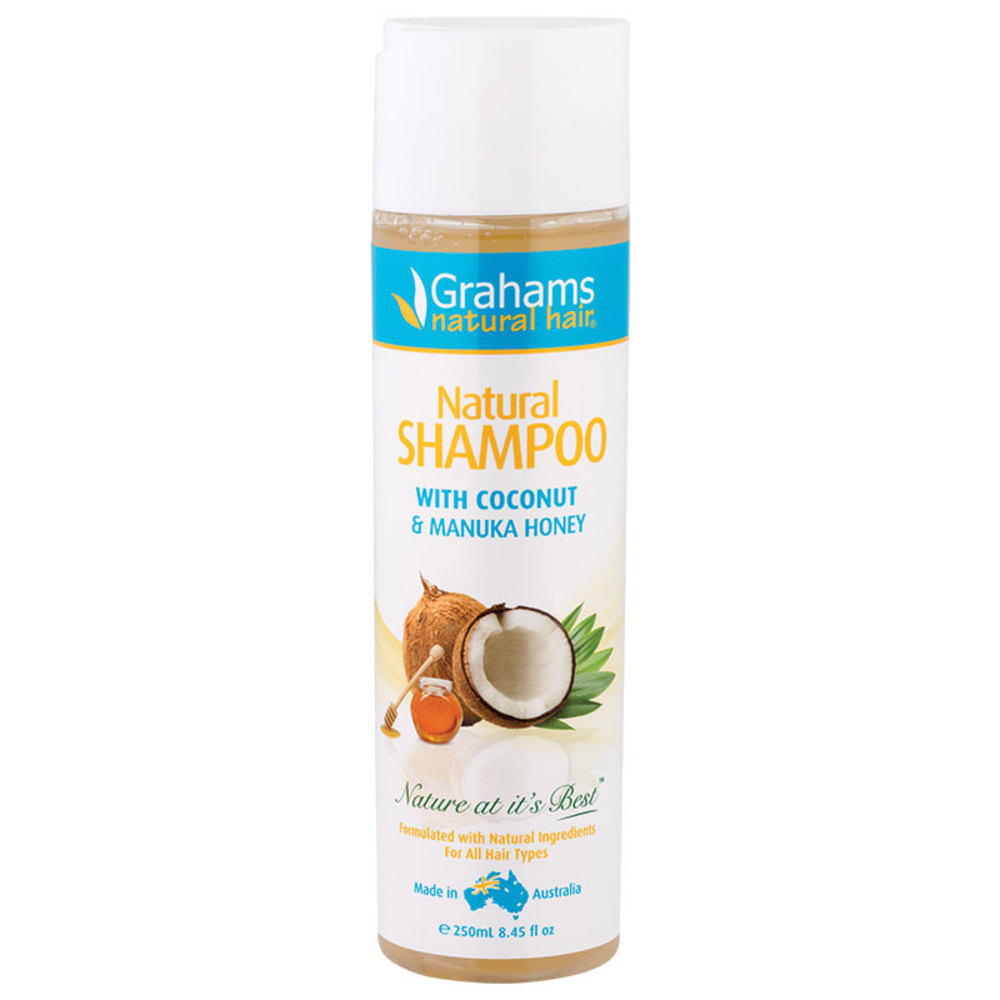 그레햄스 내츄럴 샴푸 250ml, Grahams Natural Shampoo 250ml Online Only (유통기한 24년 4월까지)