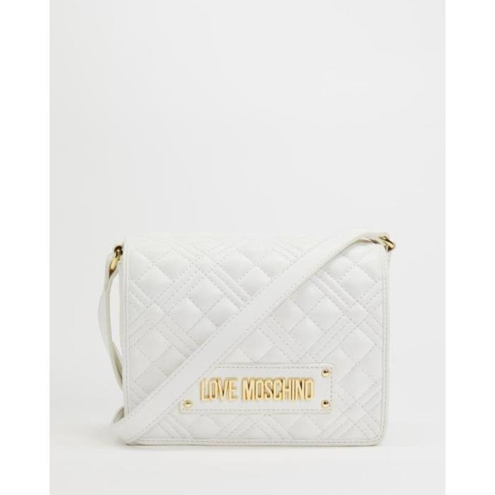 LOVE MOSCHINO Quilted Soft Rectangle Bag LO854AC94APX
