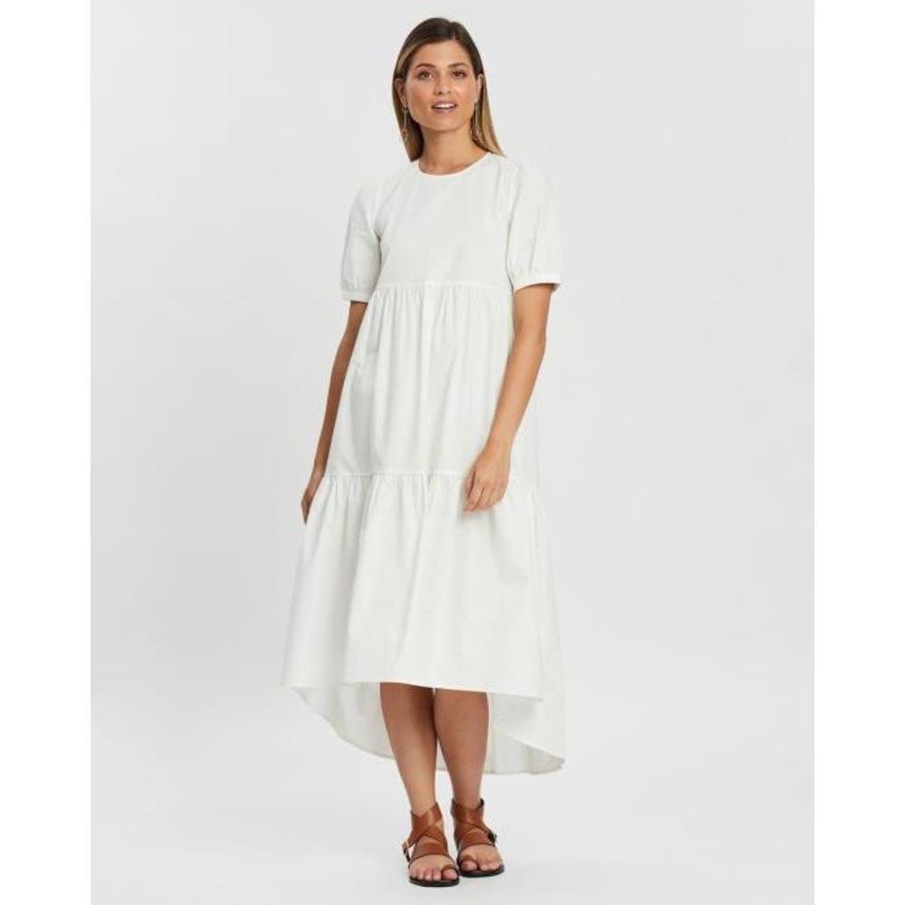 Atmos&amp;Here Emma Tiered Hem Dress AT049AA08SDR
