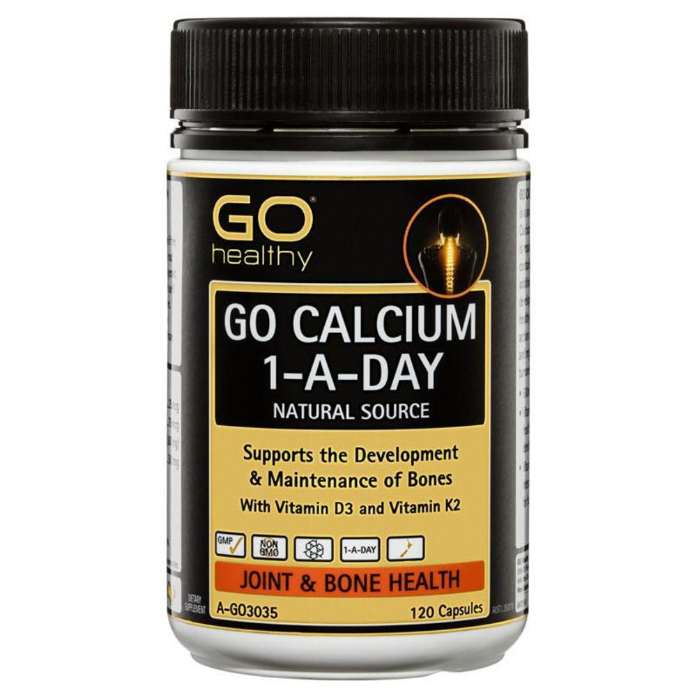 [추가할인] 고헬씨 칼슘 1-a-day 120정 GO Healthy Calcium 1 A Day 120 Capsules (유통기한 23년 4월까지)