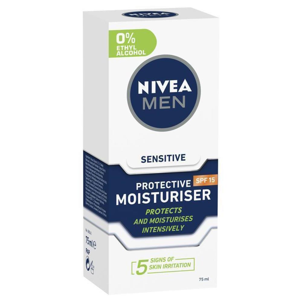 [초특가세일] 니베아 포 맨 모이스쳐라이저 센시티브 75ML, Nivea for Men Moisturiser Sensitive 75ml (수량한정 깜짝세일)