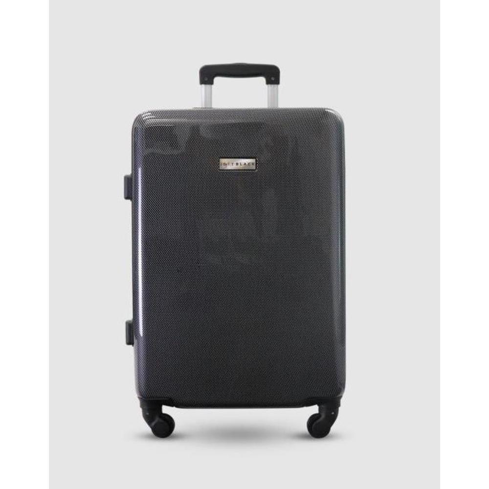 JETT BLACK Carbon Black Series Large Suitcase JE237AC44VJF