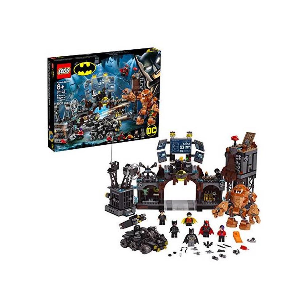 LEGO DC Batman Batcave Clayface Invasion 76122 Batman Toy Building Kit with Batman and Bruce Wayne Action Minifigures, Popular DC Superhero Toy (1037 Pieces) B07QTDVKK2