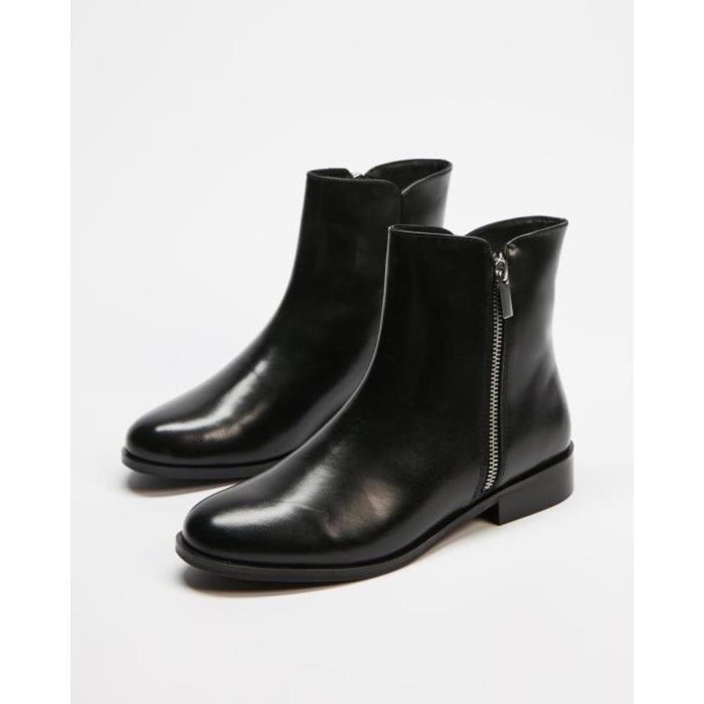 Atmos&amp;Here Tess Leather Ankle Boots AT049SH62RRL