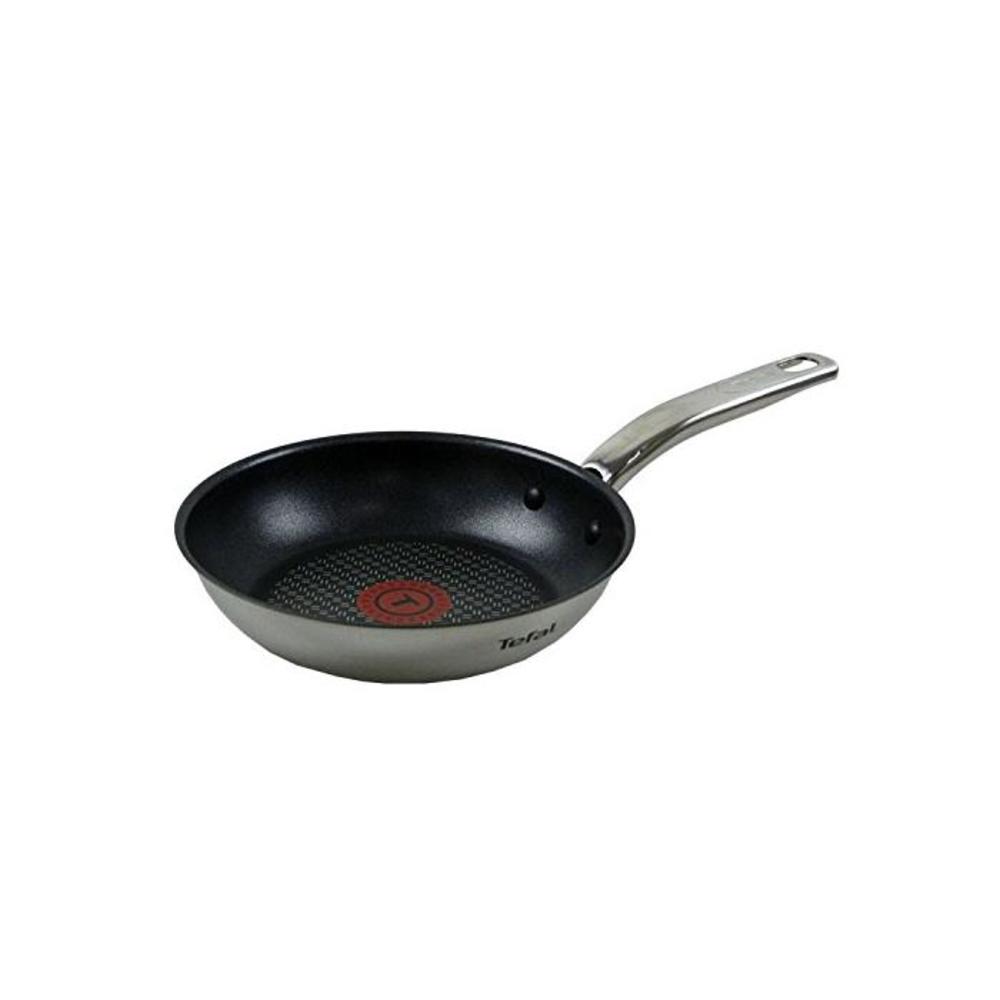 Tefal A7030224 Intuition Induction Non-Stick Stainless Steel FryPan, Silver/Black, 20 cm B07864YK97