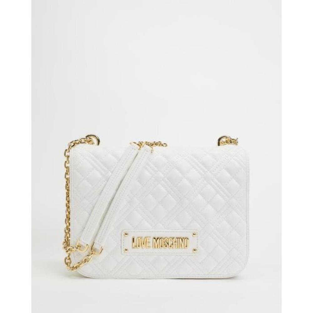 LOVE MOSCHINO Quilted Soft Large Rectangle Bag LO854AC69LFY