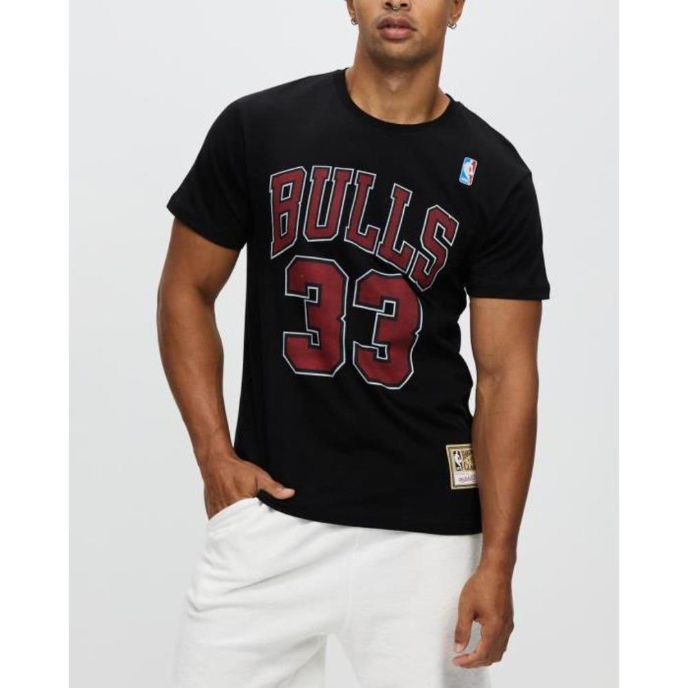 Mitchell &amp; Ness Legends Name &amp; Number Tee - Bulls Scottie Pippen MI603SA34OIF