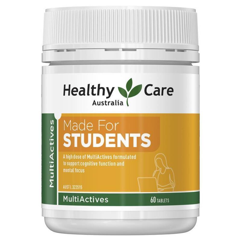 Healthy Care Multi Actives Made for Students 60 Tablets