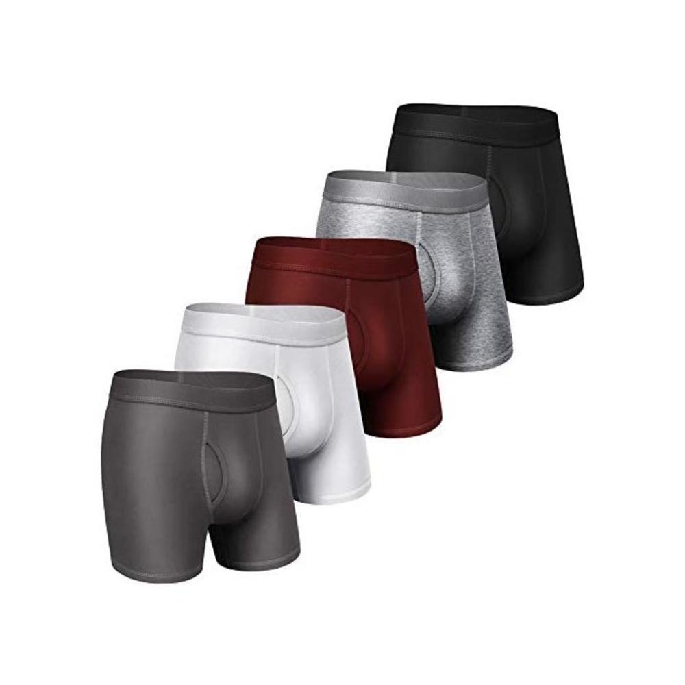 Dream Catcher Mens Underwear Long Boxer Briefs Mens Cotton Boxer Shorts Pack of 5 B07NZ1DK1C