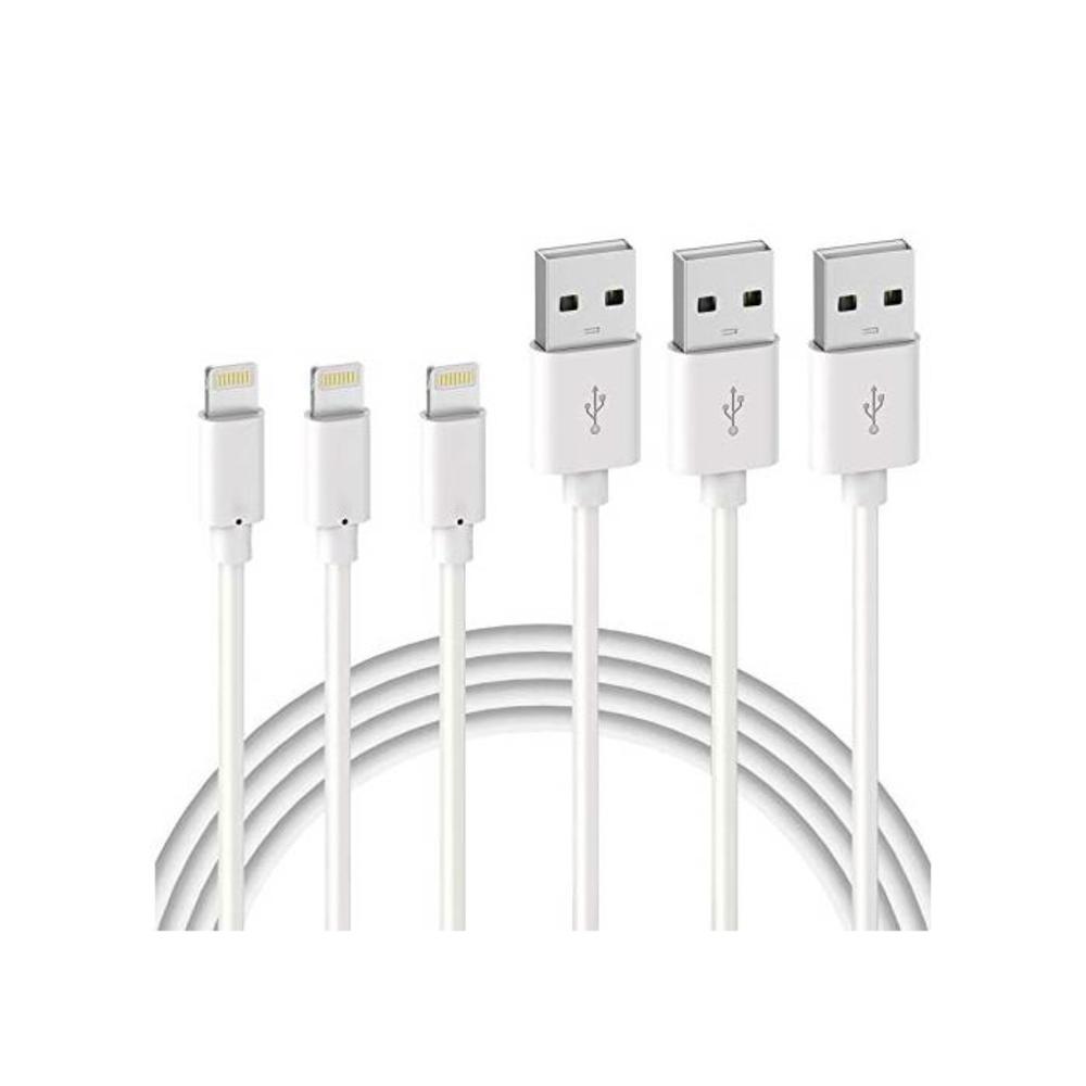 Lightning Cable - MFi Certified - Quntis 3Pack 2M Premium Lightning to USB A Charger Cable Compatible with iPhone 13 12 Mini Pro Max 11 Pro Xs Max XR X 8 Plus 7 Plus 6 Plus 5s SE(2 B07NV55D68