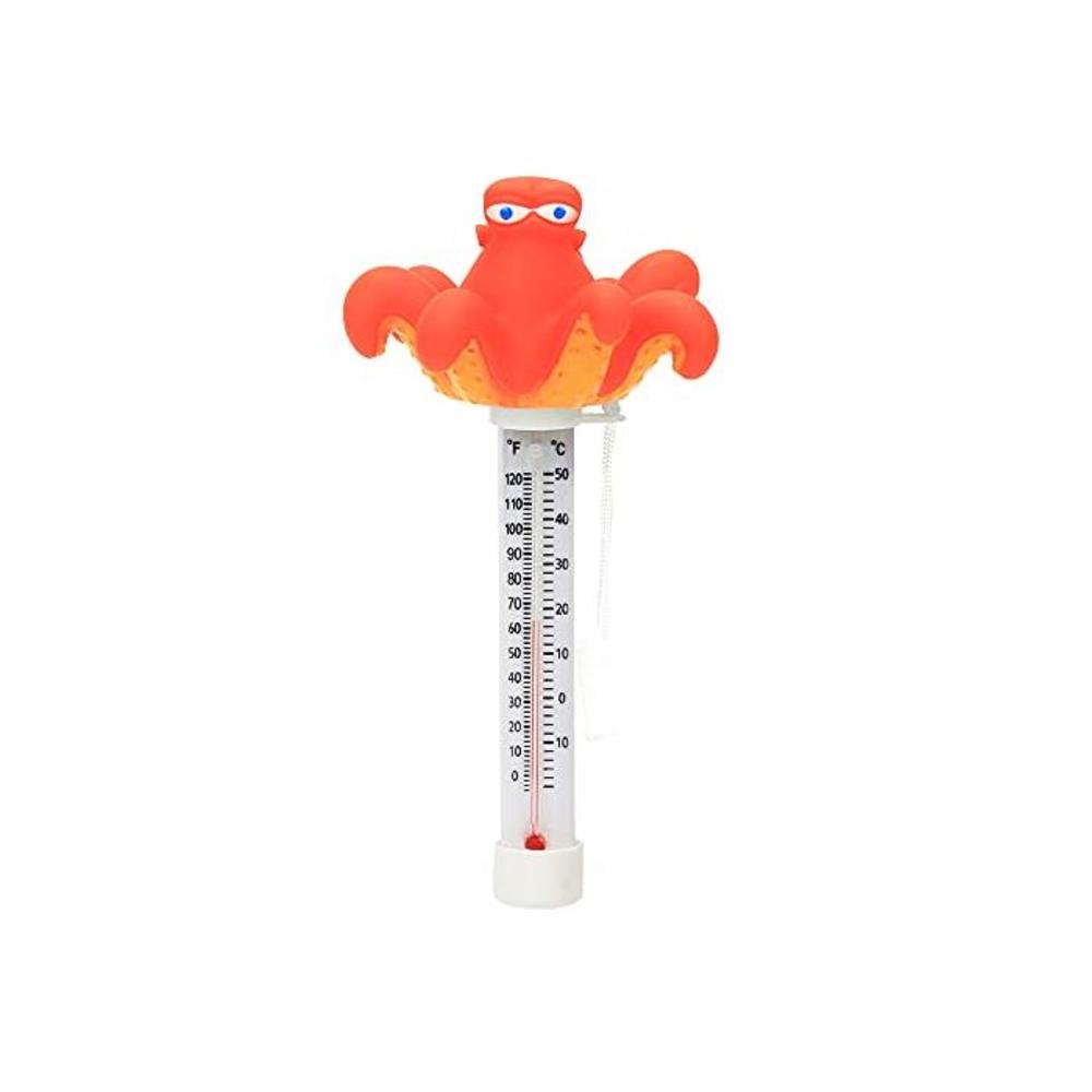 XY-WQ Floating Pool Thermometer Octopus, Large Size Easy Read with String for Outdoor and Indoor Swimming Pools and Spas (Octopus) B09229142H