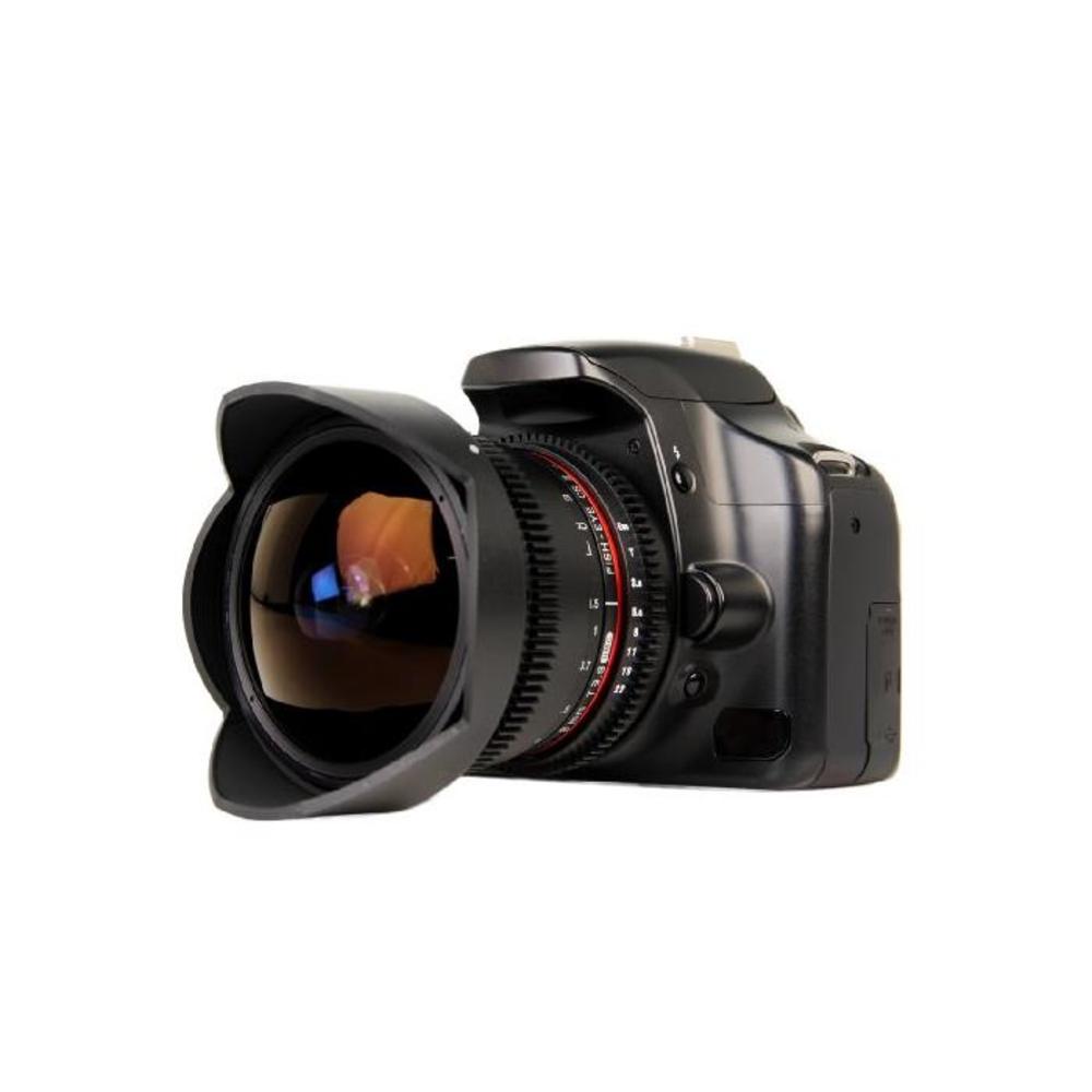 Bower SLY8VDNX Ultra-Wide 8mm T3.8 Digital Fisheye Cine Lens for Samsung NX Camera B00AA6WFVG