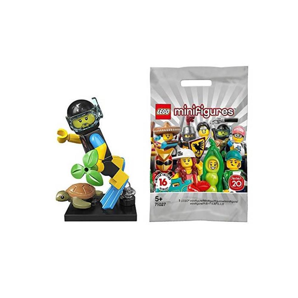 LEGO 레고 시리즈 20 미니피규어s Sea Rescuer (걸 Scuba Diver) 71027 B087128D2G