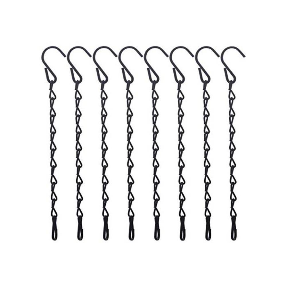 ONWON 8 Pack 9.5 Inch Hanging Chain for Bird Feeders, Planters, Suet Baskets, Fixtures, Lanterns, Ornaments and More B07JGDG66P