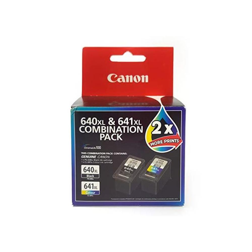 Canon Combo Ink Cartridges Twin Pack, Black/Multi-Colour, 28873 (PG640XLCL641XL) B00V0YL1G2