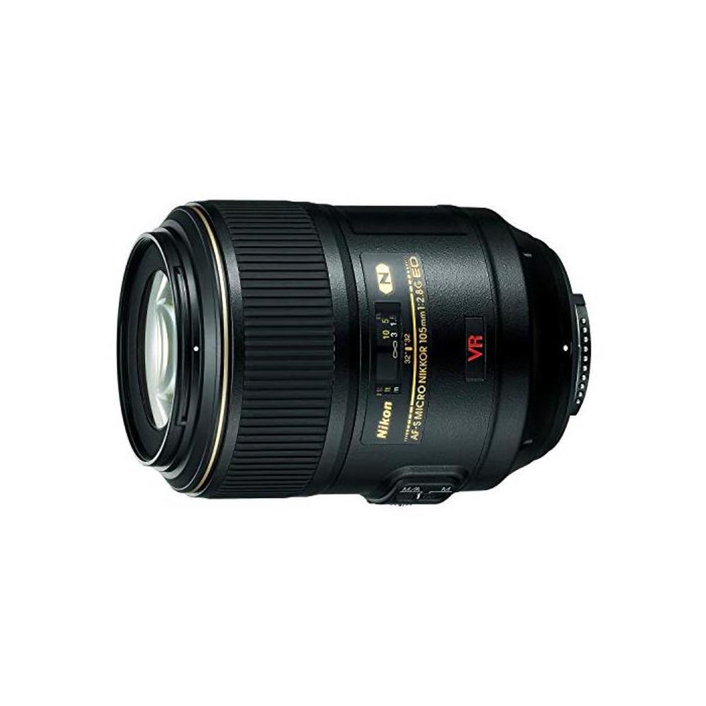 Nikon Nikkor AF-S Micro 105mm f/2.8D IF ED VR Lens, Black B000EOSHGQ