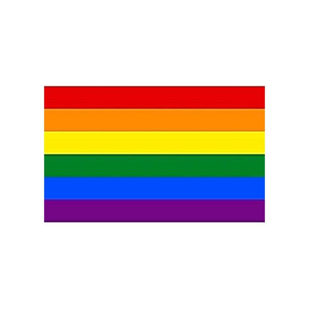 Haobase Rainbow Flag Gay Pride Large Indoor Outdoor LGBT Festival Diversity Celebration 5ft x 3ft B08C1YNHN2