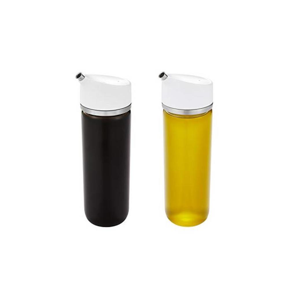 OXO Good Grips Precision Pour Glass Oil &amp; Vinegar Dispenser Set, 12 oz B07WHF7ZP5