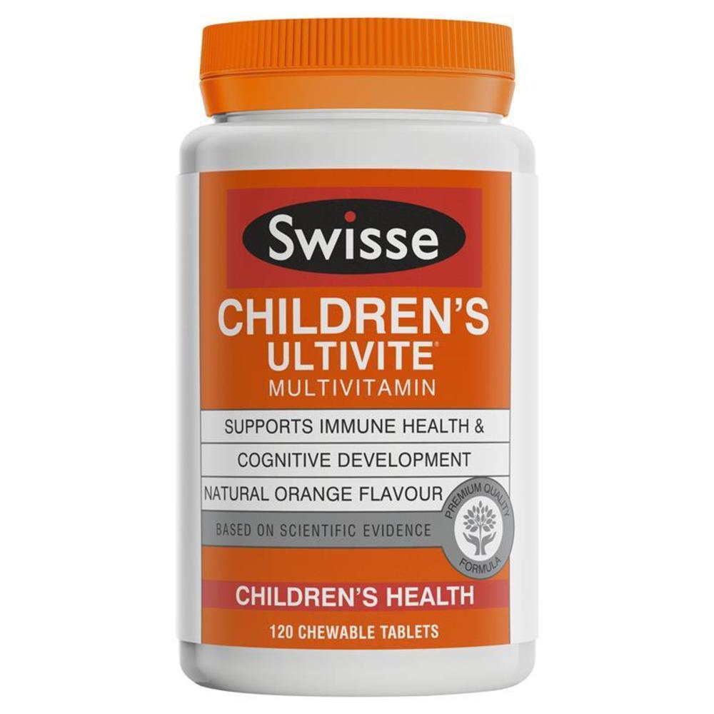 스위스 칠드런 울티바이트 멀티비타민 120 타블렛 Swisse Childrens Ultivite Multivitamin 120 Tablets