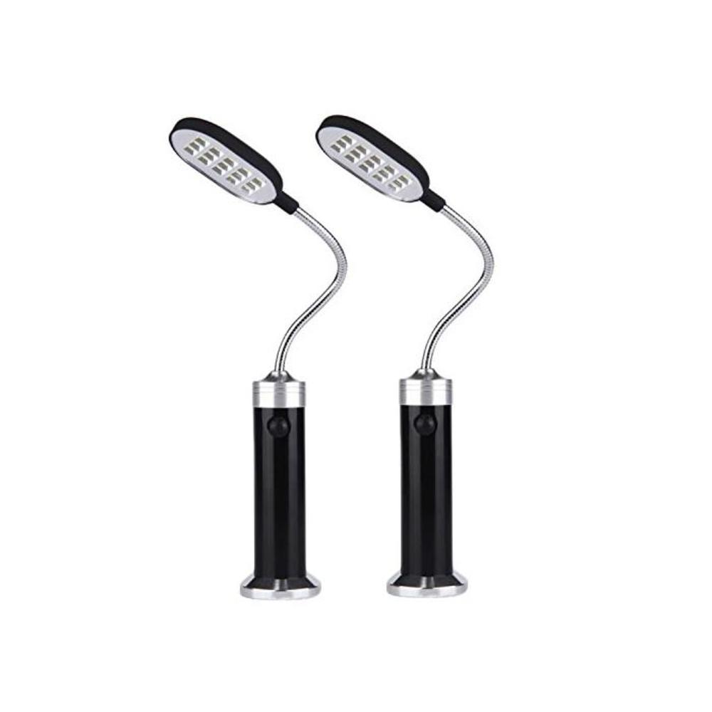 LED BBQ Grill Light Migavan 2pcs Portable Magnetic 360 Degree Adjustable LED Light Lamp with 15 LED for BBQ Barbecue Grilling Outdoor Grill Accessories Tools B07DRG26Q2
