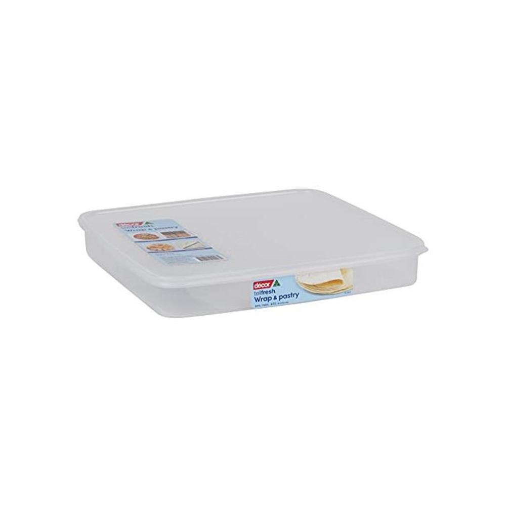 Décor Food Storage Container for Pastry Sheets, Slices and Pita Breads 2.5L B00FSLQ398