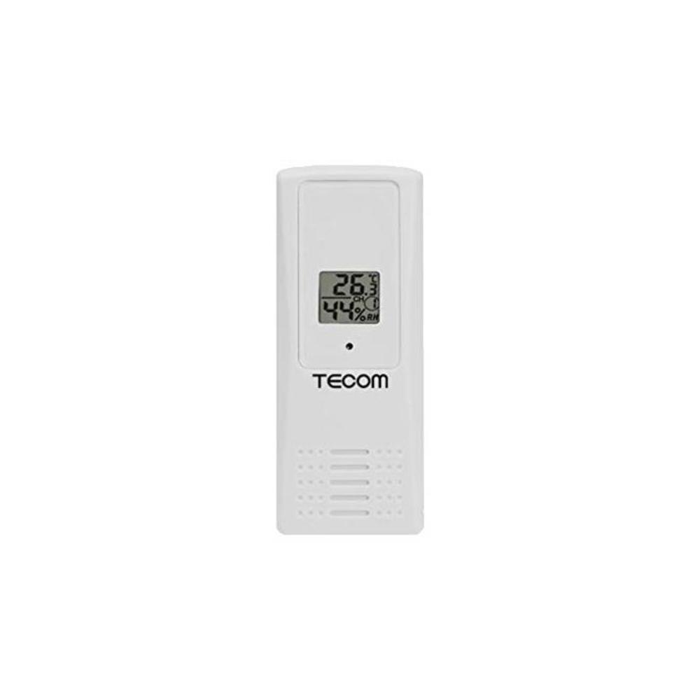 Tecom WiFi Weather Station LCD Display Wireless Battery Solar Panel TH Sensor (Extra Sensor [Support up to 7 Extra]) B08T234Y8W