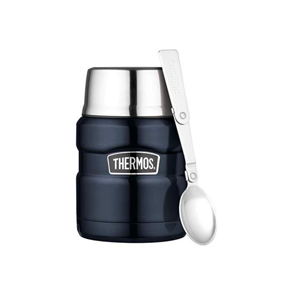 Thermos Stainless King Vacuum Insulated Food Jar, 470ml, Midnight Blue, SK3000MBAUS B075X3BF45