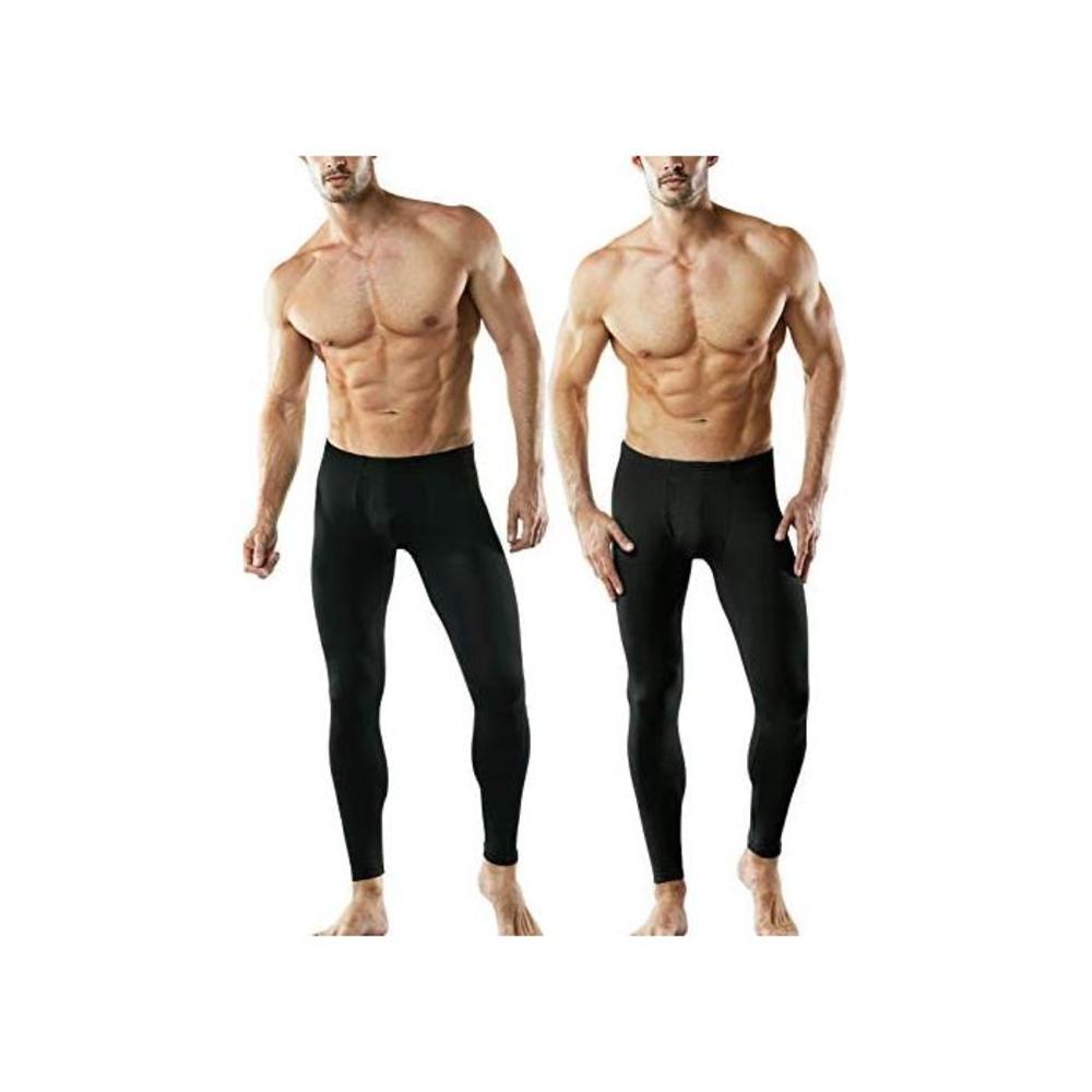 TSLA Mens Thermal Underwear Set, Microfiber Soft Fleece Lined Long Johns, Winter Warm Base Layer Top &amp; Bottom B083Q6BBDK