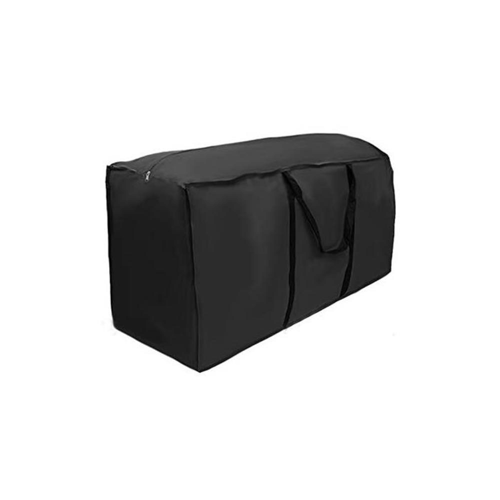 Garden Storage Bag Furniture Cushion Bags Waterproof Handbag Carry Case Organiser with Handles for Home and Patio Accessories Christmas Tree (122 x 39 x 55 cm) B08JCXMRDX