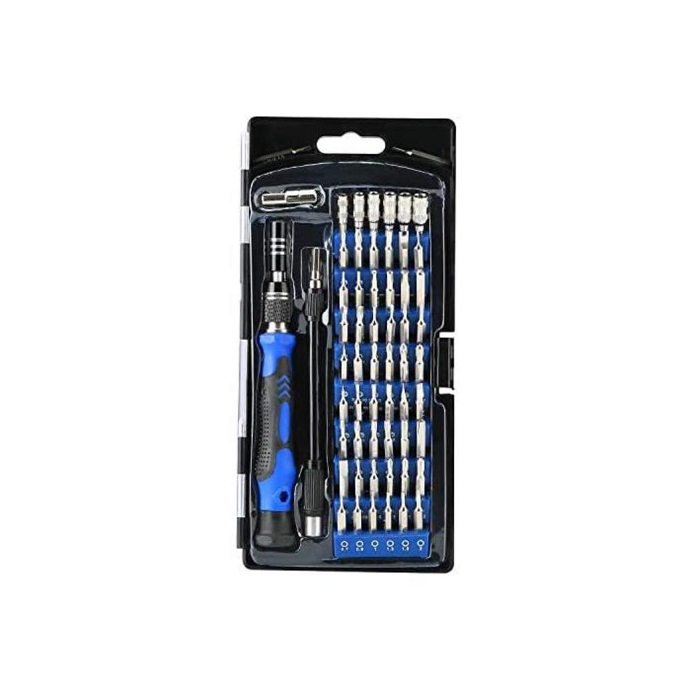 Hautton Precision Screwdriver Set, 60 in 1 with 56 Bits Magnetic Screwdriver Kit, Stainless Steel Professional Repair Tools Kit for Phone, Laptop, PC, Camera, Game Console, Glasses B07TQ5PM1T