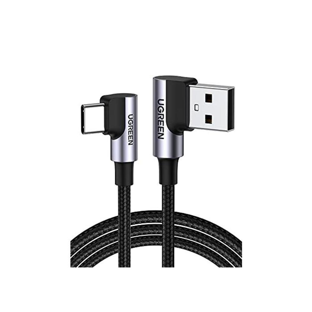 UGREEN USB C Right Angle Cable 90 Degree Type C Fast Charger Compatible with Samsung Galaxy Note20 S20 S10 S10e S9 S8 Plus, PS5 Controller, LG G8 G7 V40 V30, Nintendo Switch, GoPro B07PFHB3R4