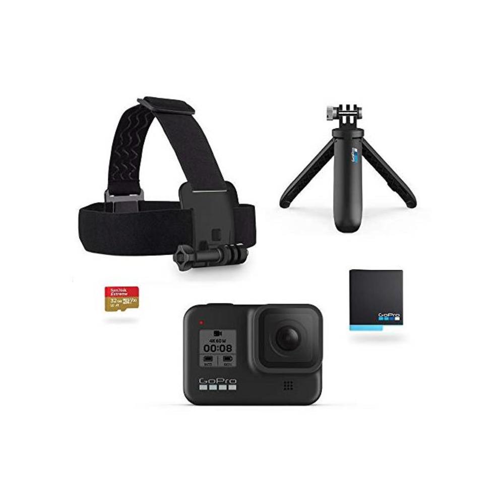 GoPro HERO8 Black Action Camera Holiday Bundle (CHDRB-801) B07XP44MTV
