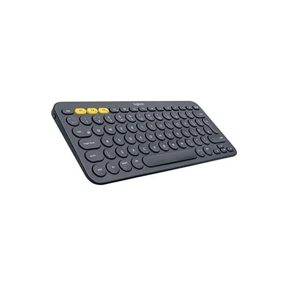 Logitech 920-007558 Multi-Device Bluetooth Keyboard K380, Dark Grey B0148NPH9I