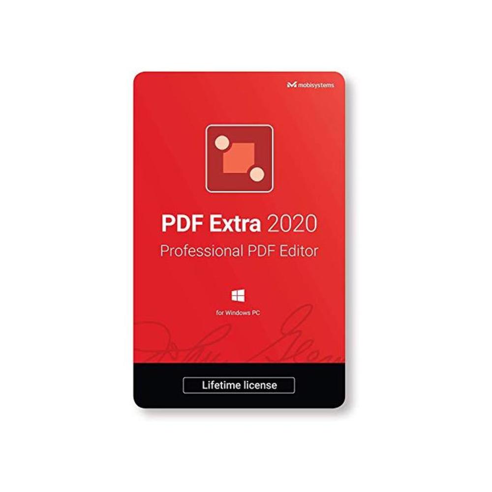 PDF Extra 2020 – PDF Professional Editor – Edit, Protect, Annotate, Fill &amp; Sign PDFs - 1 PC/ 1 User / Lifetime License B07YKYMMTP