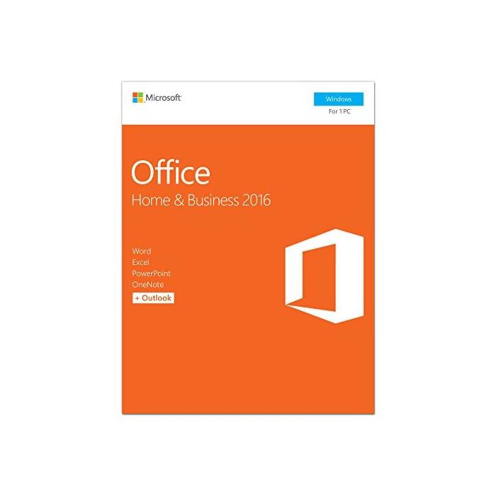 Microsoft Office Home and Business 2016 1 user, PC Key Card B0114ZV22E