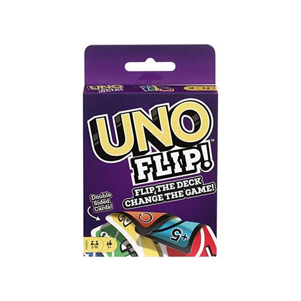 Mattel Games GDR44 UNO FLIP Family Card Game, with 112 Cards B07JKB2H59