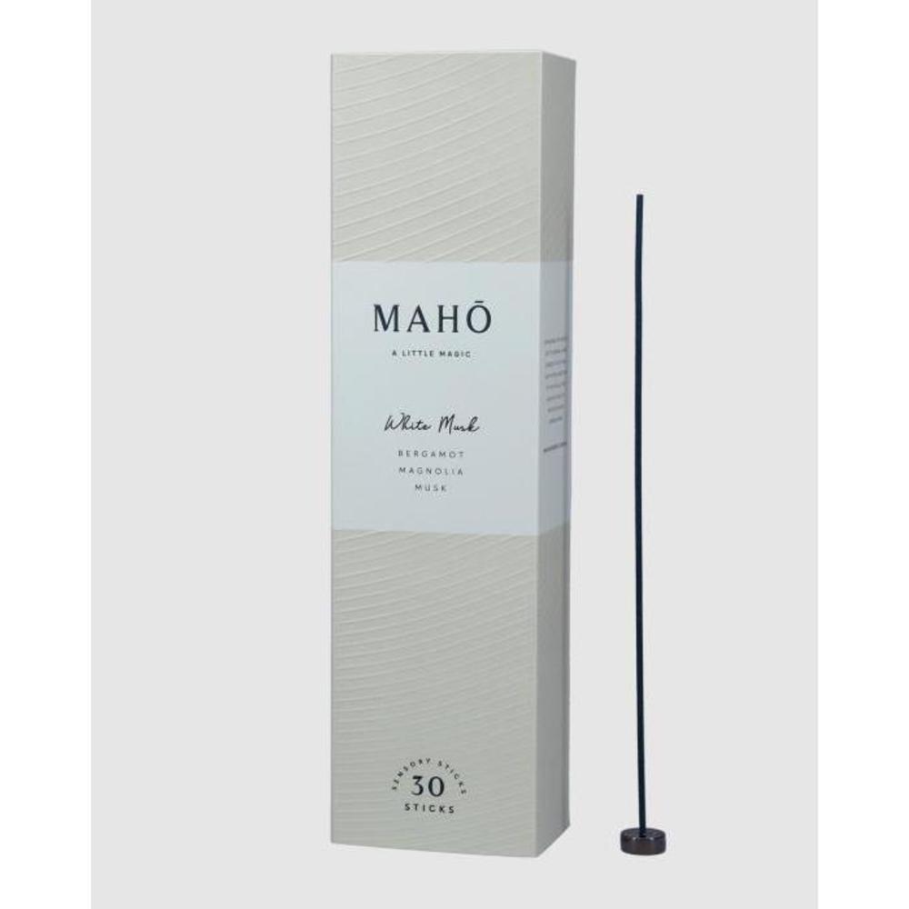 MAHO Sensory White Musk Incense Sticks and Burner Set MA360BT96JKT