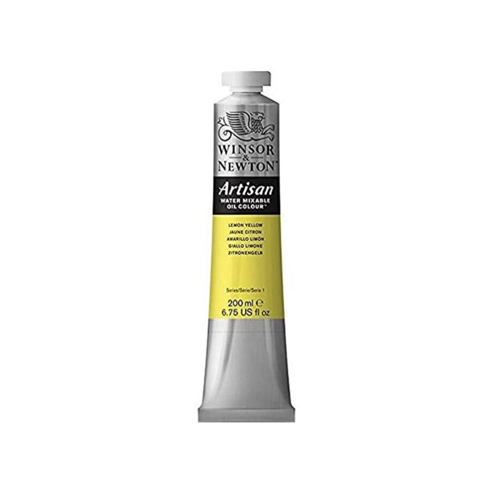Winsor &amp; Newton Artisan Water Mixable Oil Color, 200ml, Lemon Yellow B0049UVFBU