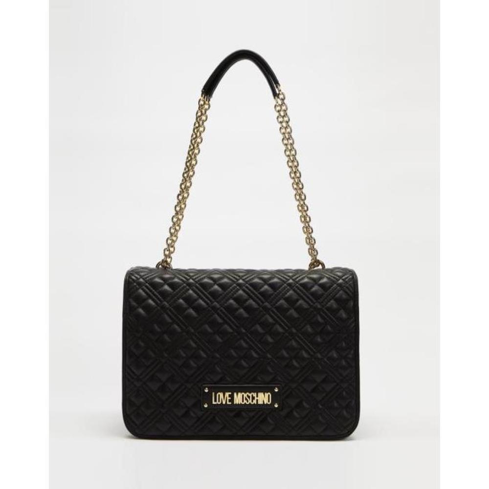 LOVE MOSCHINO Large Quilted Soft Shoulder Bag LO854AC65NJQ