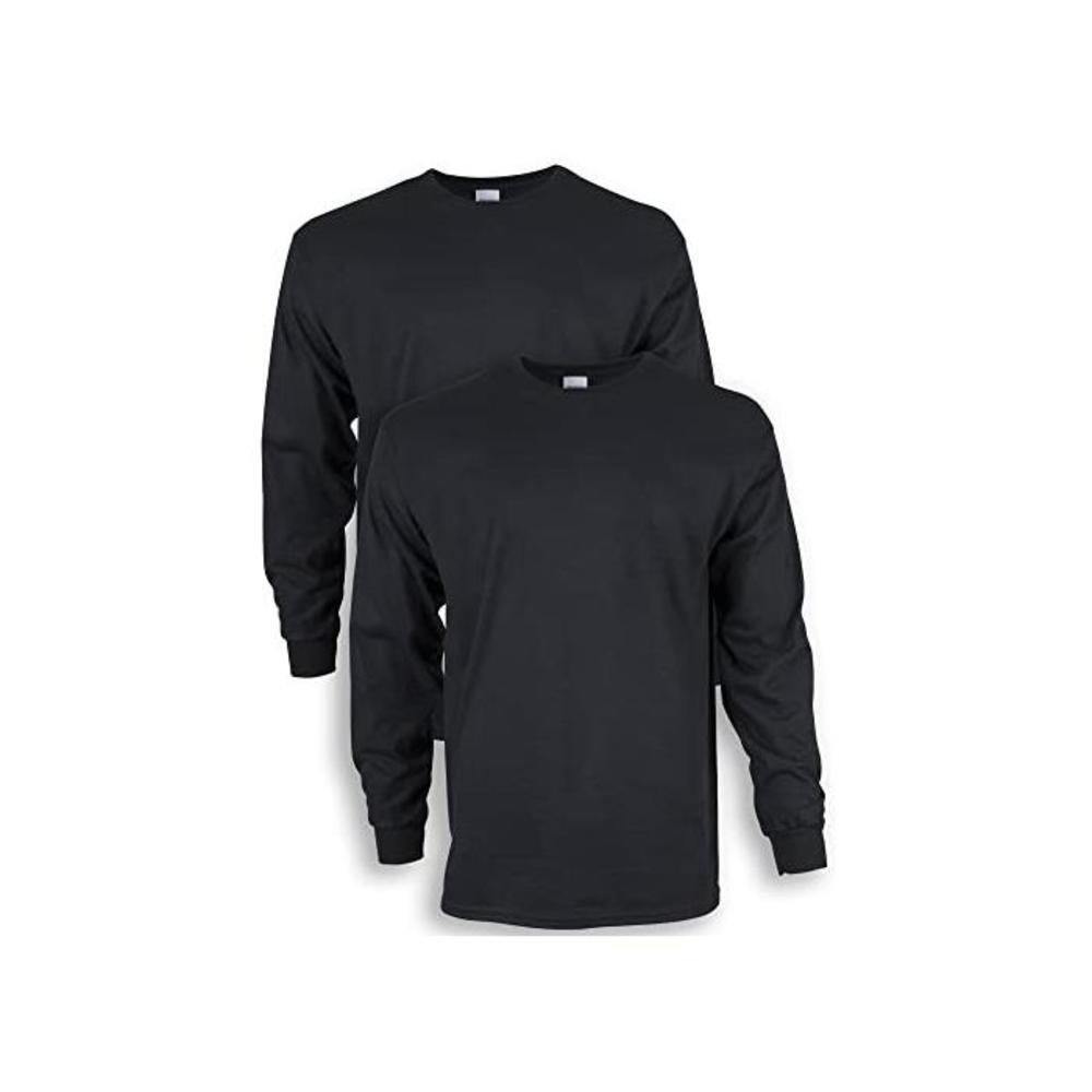 Gildan Mens Ultra Cotton Adult Long Sleeve T-Shirt, 2-Pack B076831CCJ