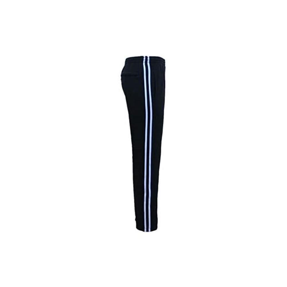 Zmart Mens Fleece Lined Casual Sports Track Pants w Zip Pocket Striped Sweat Trousers B07BWHBZNP