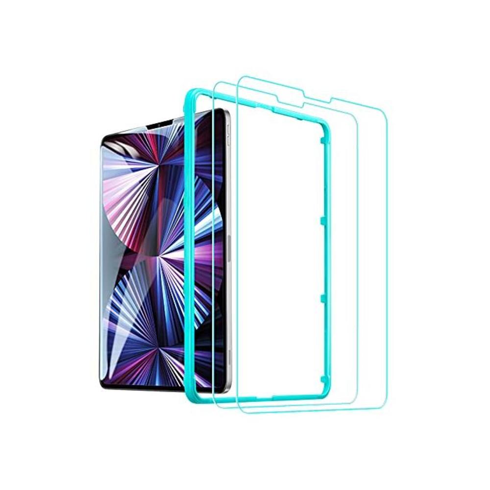 ESR [2 Pack] Screen Protector for iPad Pro 11 (2021/2020/2018) and iPad Air 4 (10.9-Inch 2020) Tempered Glass Film [Easy Installation Fram] B07TMCXRFV