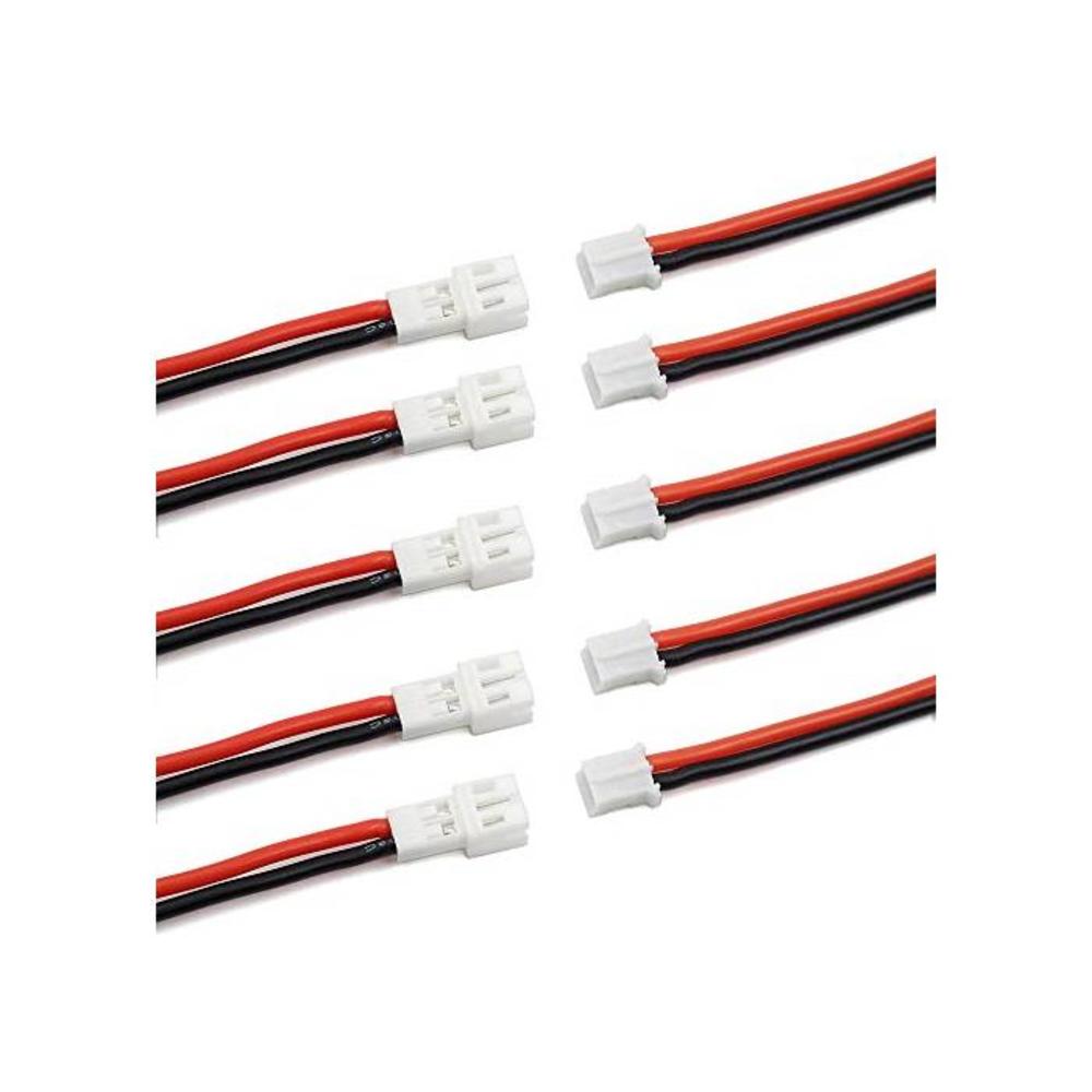 10pcs Upgraded Tiny Whoop JST-PH 2.0 Male and Female Connector Cable for Battery JJRC H36 H67 Blade Inductrix Eachine E010 E013 B07NWD5NTN
