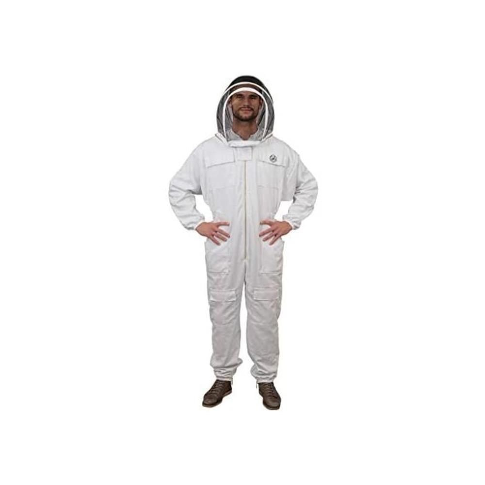 Humble Bee 411 Polycotton Beekeeping Suit with Fencing Veil B08B8VQJ1H