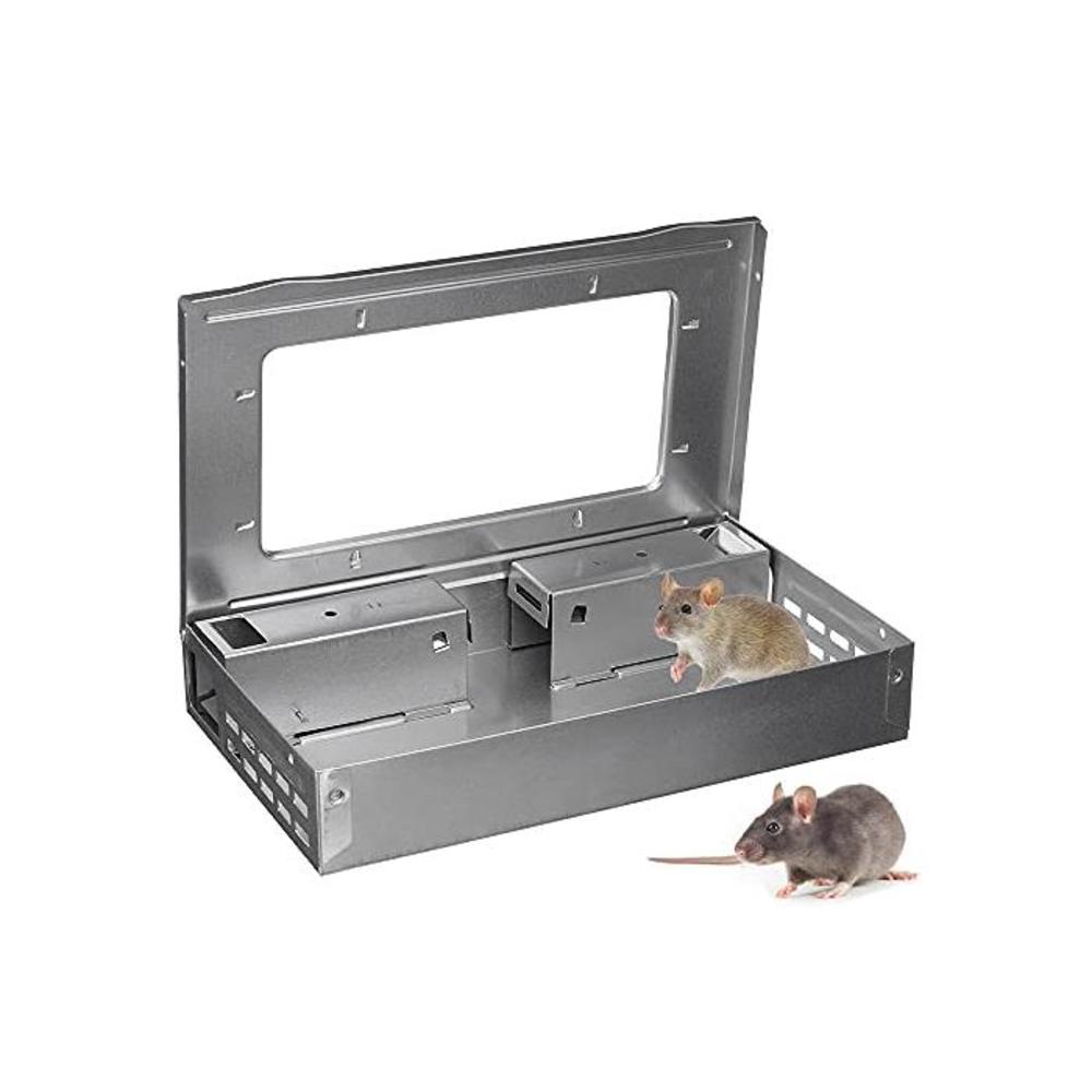 Mouse Traps Reusable, Mouse Traps for Indoors and Outdoors That Kill Instantly, Mice Traps, Mouse Traps That Kill Instantly They, Mice Trap Easy to Use Safe for Family and Pets B092QW683Z