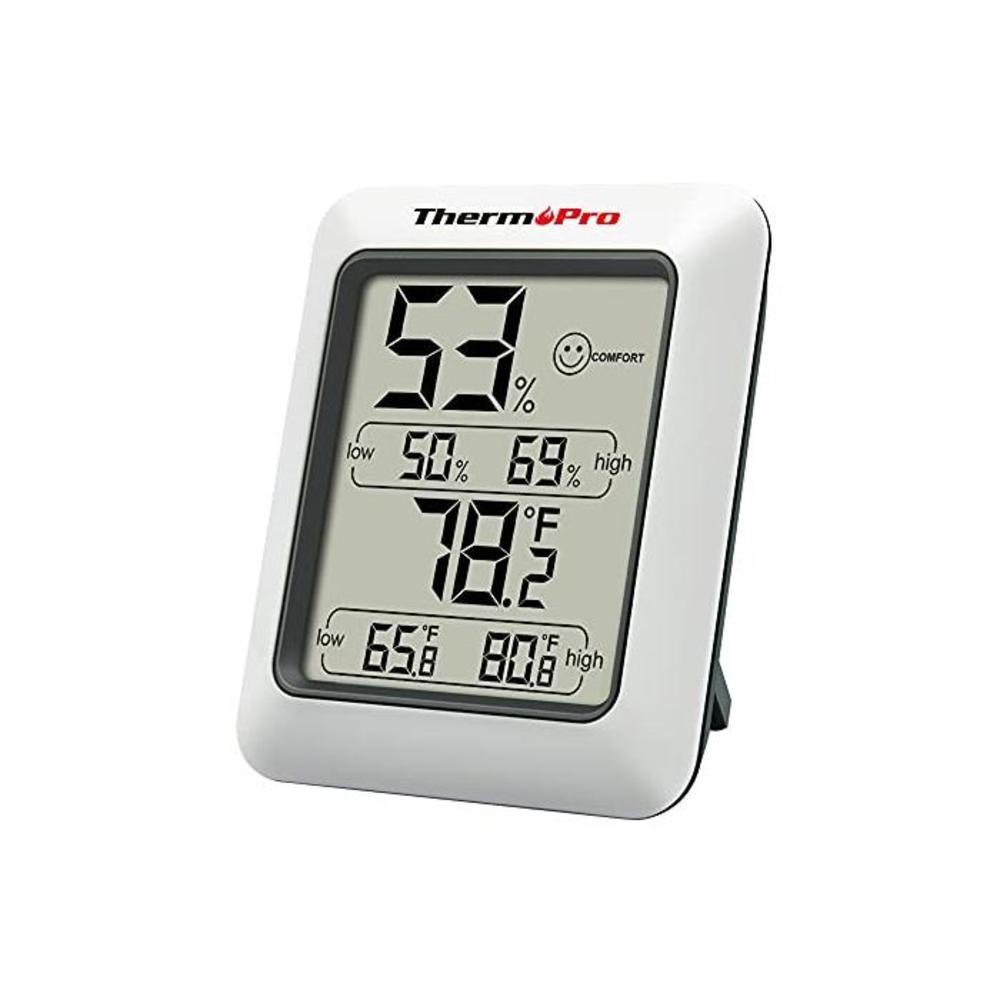 ThermoPro TP50 Digital Hygrometer Indoor Thermometer Humidity Monitor with Temperature Humidity Gauge B01H1R0K68