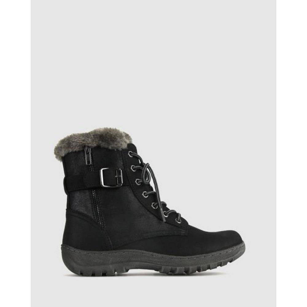 Betts Army Faux Fur Ankle Boots BE733SH99IMY